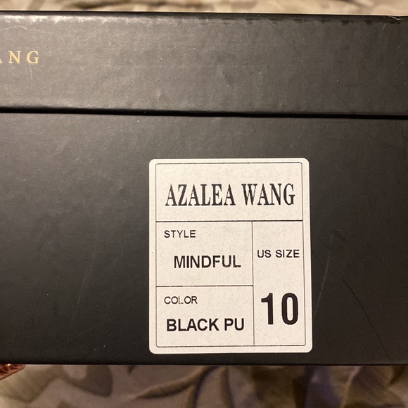 Black thigh high heel boots size 10 - Picture 3 of 6